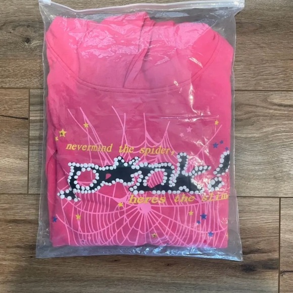 Spider hoodie up for grabs
